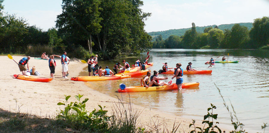 Location canoë-kayak du camping